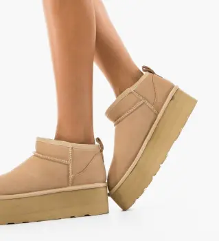 Cizme tip Ug Yanez Bej imagine