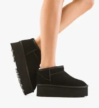 Cizme tip Ug Yanez Negre imagine