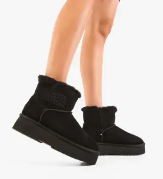 Cizme tip Ug Yayya Negre imagine