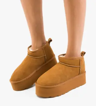 Cizme tip Ug Zayne Camel imagine