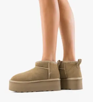 Cizme tip Ug Zayne Khaki imagine