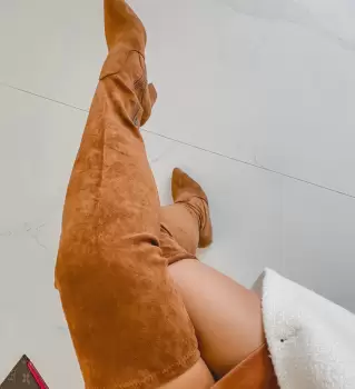 Cizme Vister Camel imagine