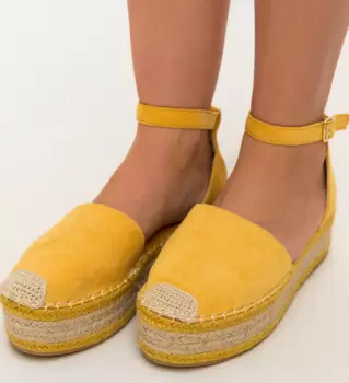 Espadrile Efan Galbene imagine