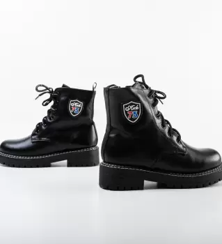 Ghete Chanel Negre 2 imagine