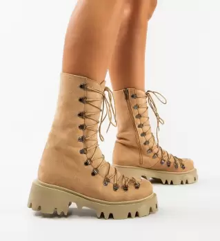 Ghete dama Arhaga Bej 2 imagine