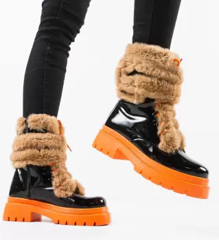 Ghete dama Balanced Negre 4 imagine