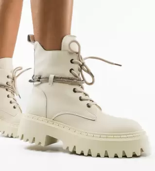 Ghete dama Denvia Bej imagine