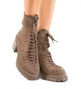 Ghete dama Elmo Khaki imagine