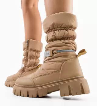 Ghete dama Glama Khaki imagine