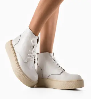 Ghete dama Harlow Albe imagine