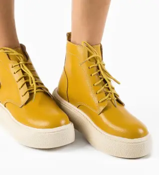 Ghete dama Harlow Galbene imagine