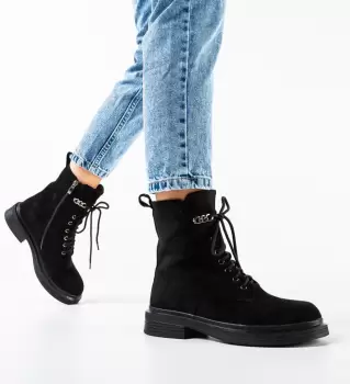 Ghete dama Moss Negre 2 imagine