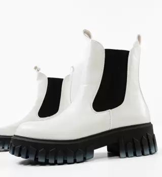 Ghete dama Poppy Albe imagine