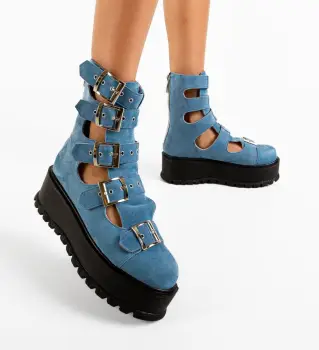 Ghete dama Stepgan Albastre 2 imagine