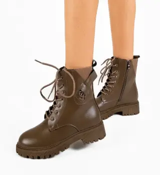 Ghete dama Tradale Khaki imagine