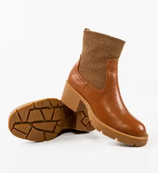 Ghete dama Vanilla Camel imagine