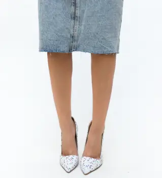 Pantofi Anarhy Albi imagine