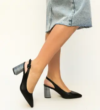 Pantofi Blane Negri imagine