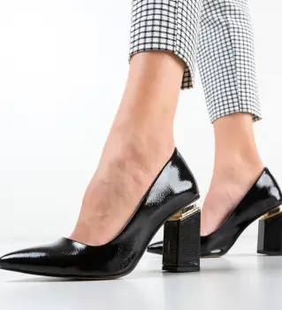 Pantofi Burjoa Negri imagine