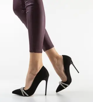 Pantofi Casette Negri imagine