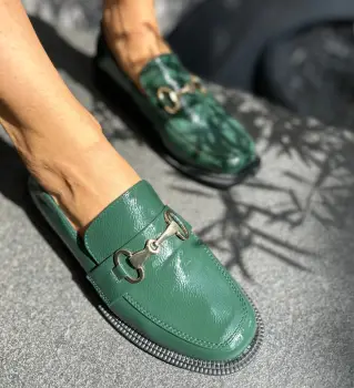 Pantofi Casual Aarden Verzi imagine