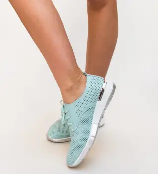 Pantofi Casual Albert Albastri imagine