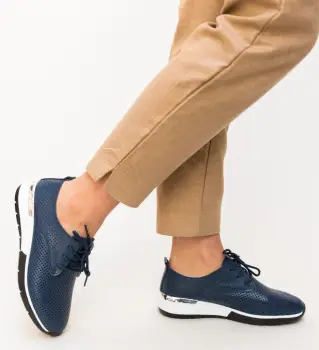 Pantofi Casual Albert Bleumarin imagine