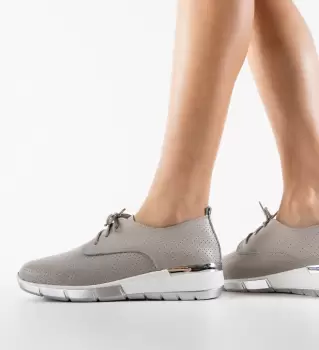 Pantofi Casual Albert Gri imagine