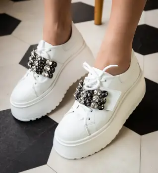 Pantofi Casual Alma Albi imagine