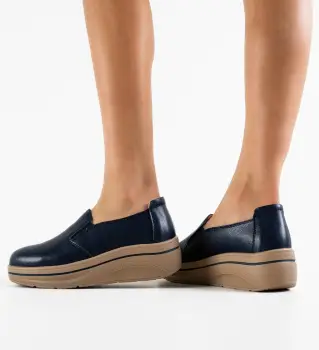 Pantofi Casual Alpino Bleumarin 2 imagine