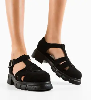 Pantofi Casual Amilia Negri 2 imagine