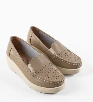 Pantofi Casual Atic Bej imagine