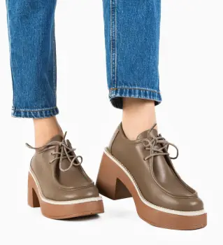 Pantofi Casual Aylmer Khaki imagine