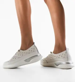 Pantofi Casual Balaj Albi imagine