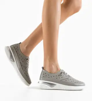 Pantofi Casual Balaj Gri imagine