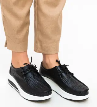 Pantofi Casual Baroco Negri imagine