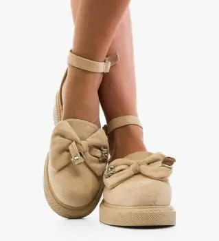 Pantofi Casual Barron Bej imagine