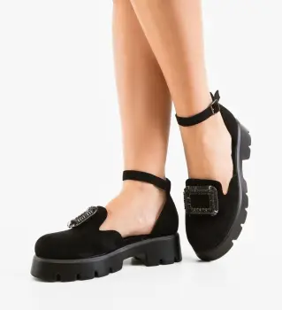 Pantofi Casual Bartlett Negri imagine