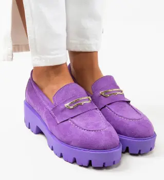 Pantofi Casual Beikrols Mov imagine