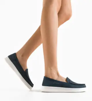 Pantofi Casual Benn Bleumarin imagine