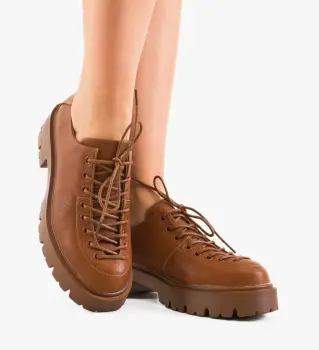 Pantofi Casual Berabe Camel 2 imagine