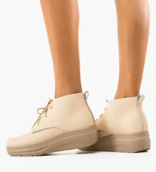 Pantofi Casual Bergamon Bej imagine