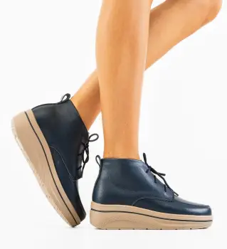 Pantofi Casual Bergamon Bleumarin imagine