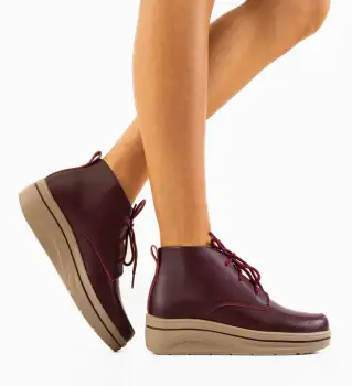 Pantofi Casual Bergamon Grena imagine