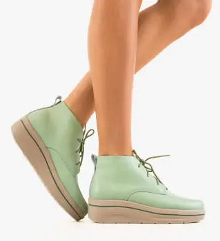 Pantofi Casual Bergamon Verzi imagine