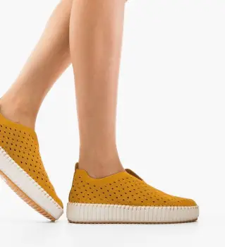 Pantofi Casual Berrt Camel imagine