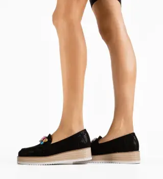 Pantofi Casual Bibi Negri imagine