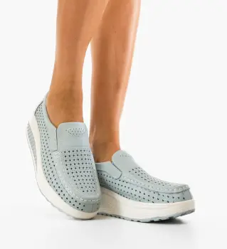 Pantofi Casual Bicaz Albastri 2 imagine