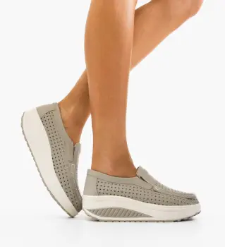 Pantofi Casual Bicaz Gri imagine