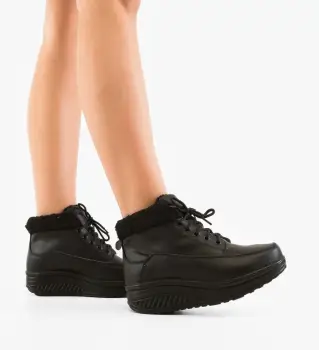 Pantofi Casual Blind Negri 2 imagine